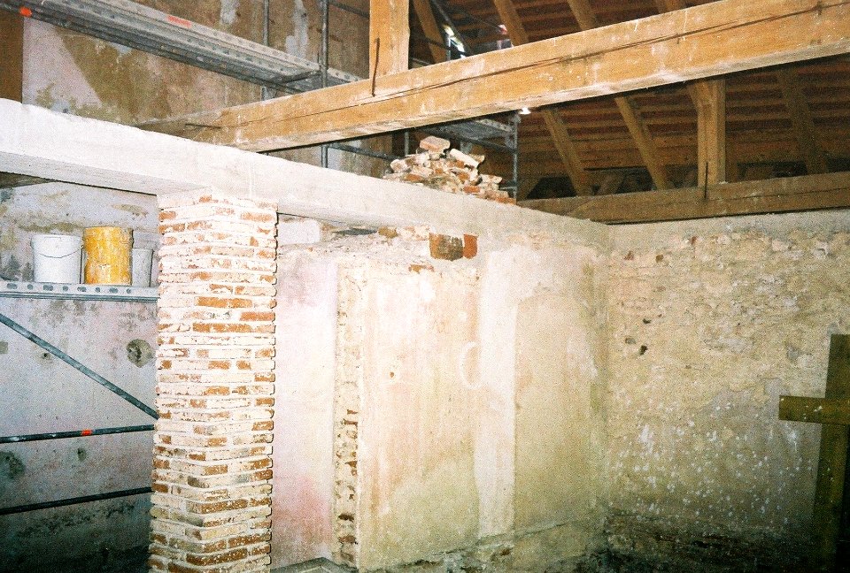 Restoration of Pišece Castle in 2006 61