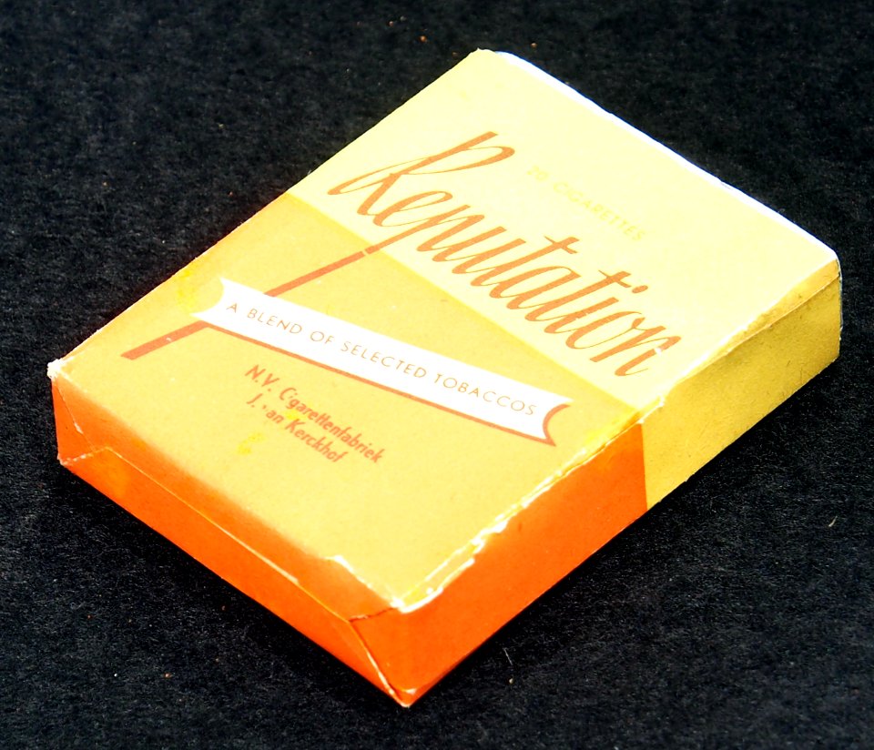 Reputation cigarettes pack, foto1