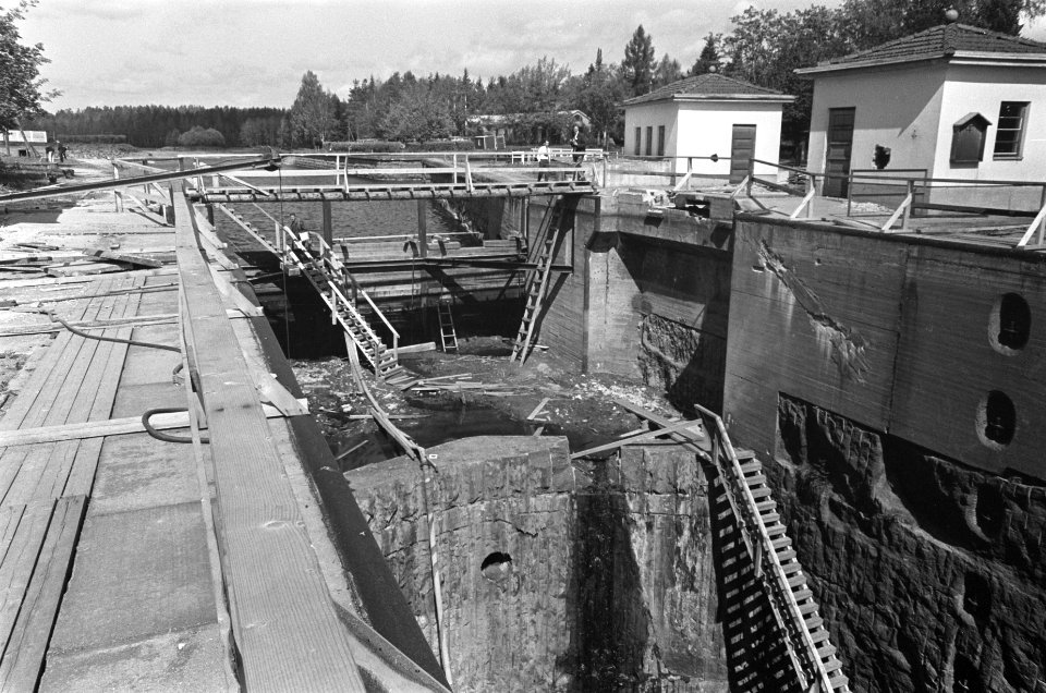 Restauratie kanaal en sluis Rusland-Finland bij Imatra, Bestanddeelnr 920-4775