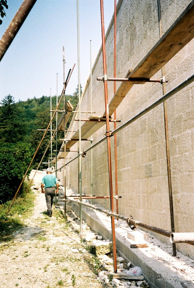 Restoration of Pišece Castle in 2006 31