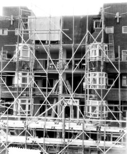 Restauratie ingestorte gevel Vijzelstraat, Bestanddeelnr 907-2743