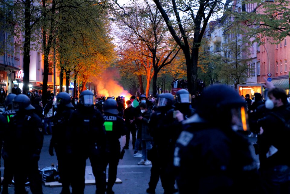 Revolutionary 1st may demonstration Berlin 2021 167