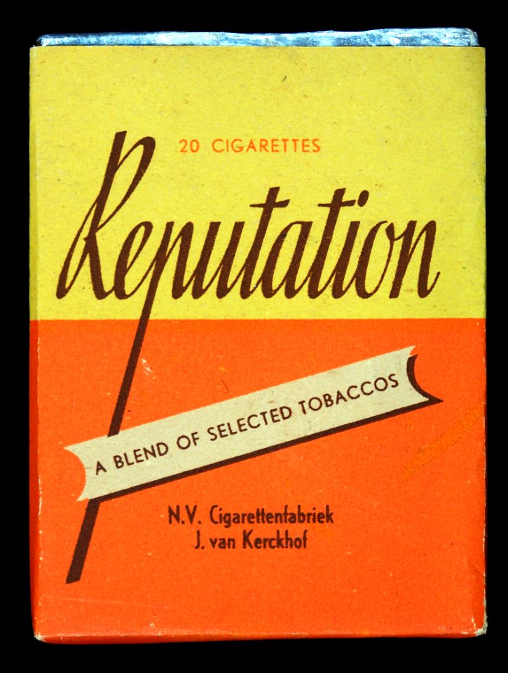 Reputation cigarettes pack, foto3