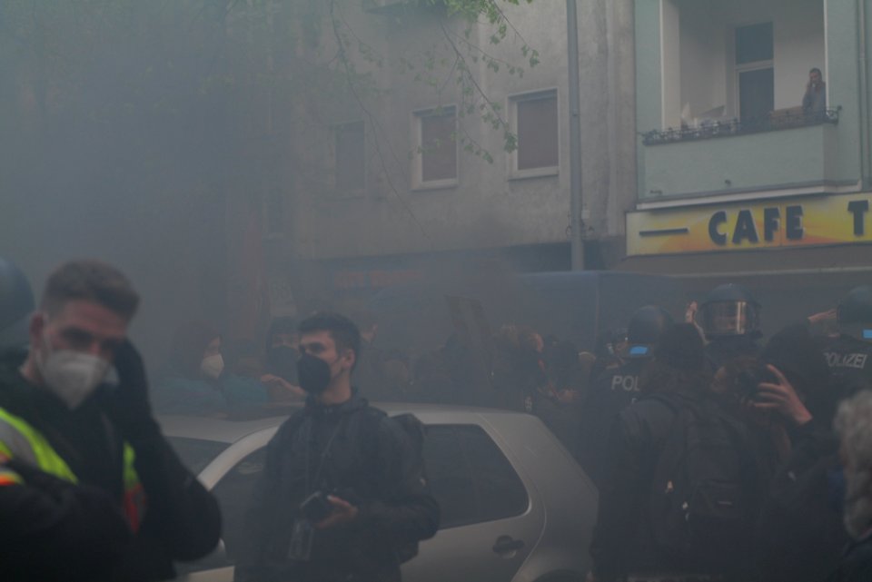 Revolutionary 1st may demonstration Berlin 2021 94
