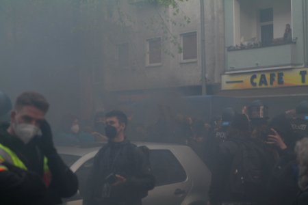 Revolutionary 1st may demonstration Berlin 2021 94