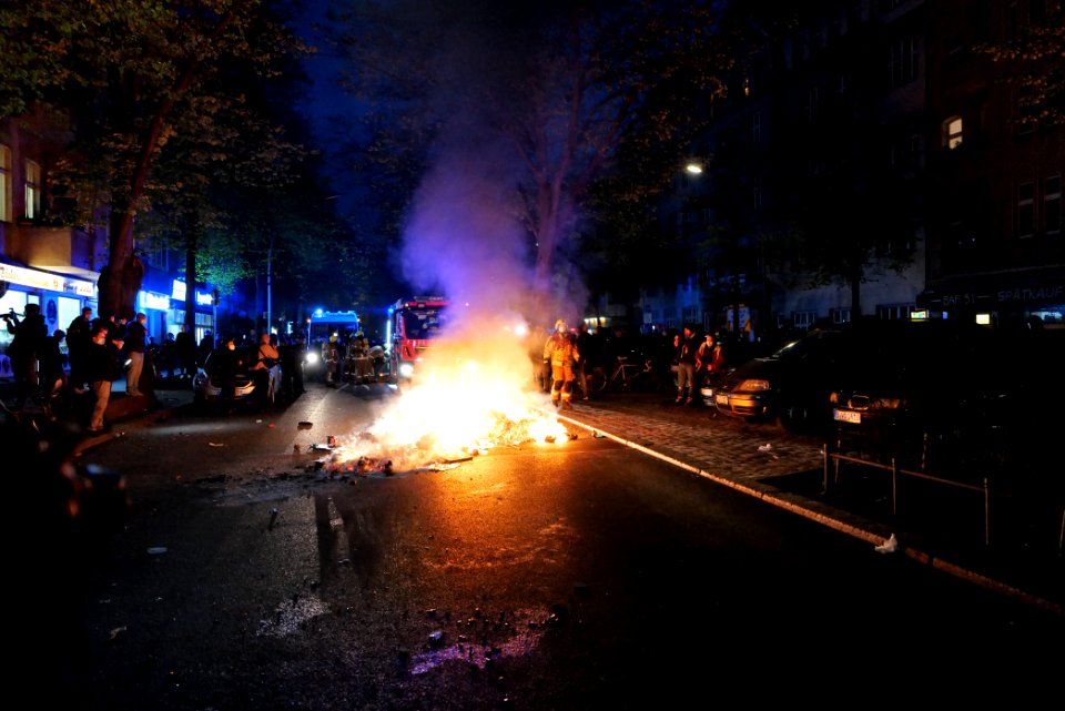 Revolutionary 1st may demonstration Berlin 2021 192