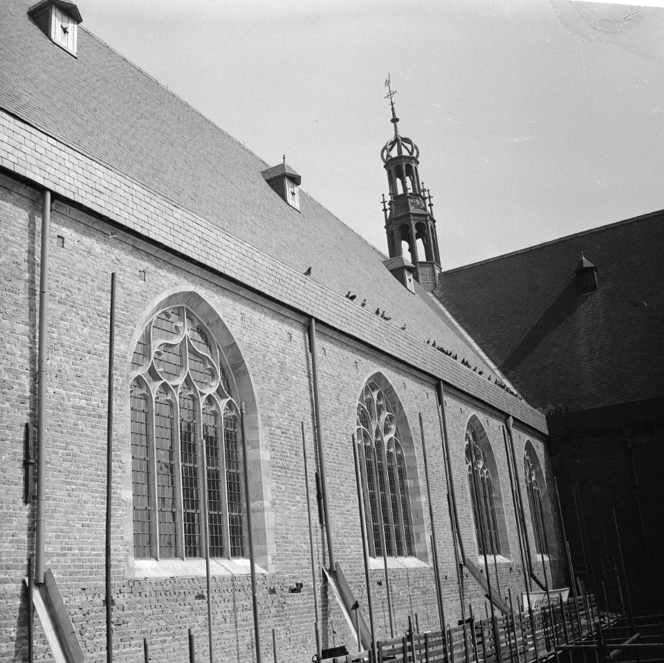 Restauratie St. Laurenskerk te Rotterdam, zuidelijke gedeelte van het middenschi, Bestanddeelnr 919-1168