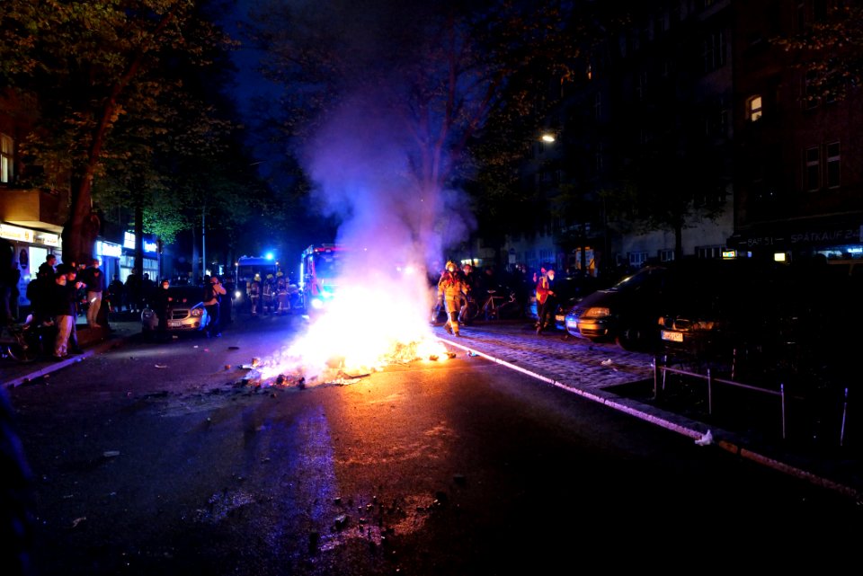 Revolutionary 1st may demonstration Berlin 2021 193
