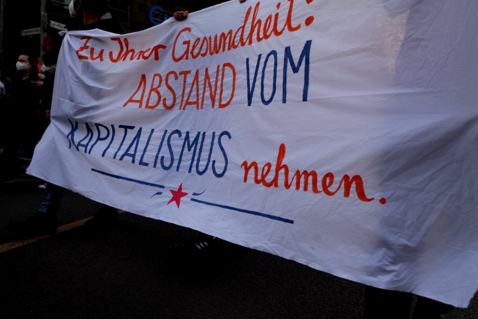 Revolutionary 1st may demonstration Berlin 2021 73