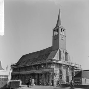 Restauratie Nederlands-Hervormde kerk te Krommenie, exterieur, Bestanddeelnr 917-6573