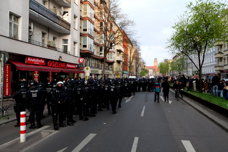 Revolutionary 1st may demonstration Berlin 2021 79