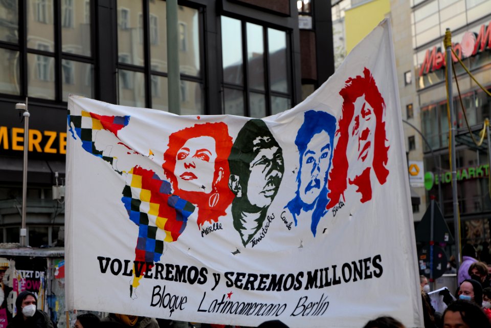 Revolutionary 1st may demonstration Berlin 2021 62