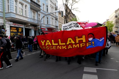 Revolutionary 1st may demonstration Berlin 2021 29