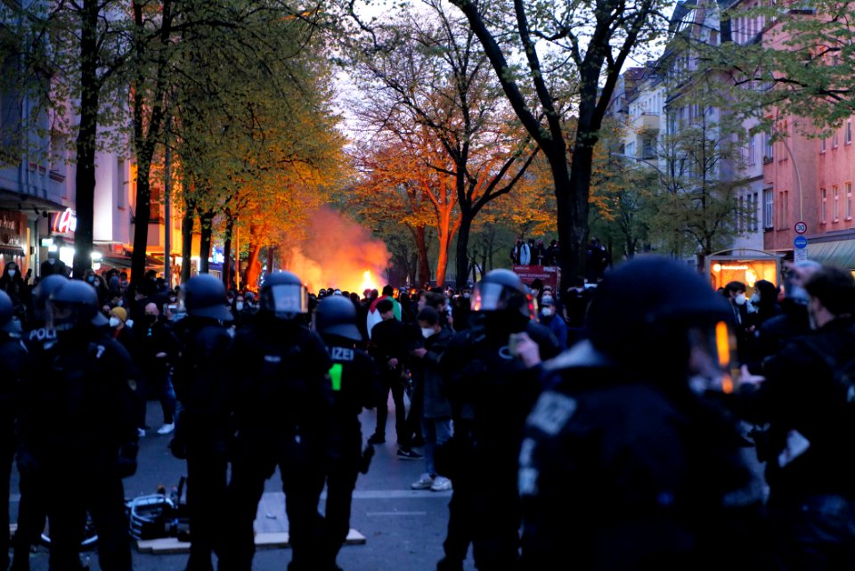 Revolutionary 1st may demonstration Berlin 2021 168