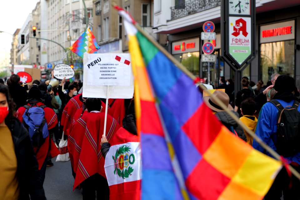 Revolutionary 1st may demonstration Berlin 2021 61
