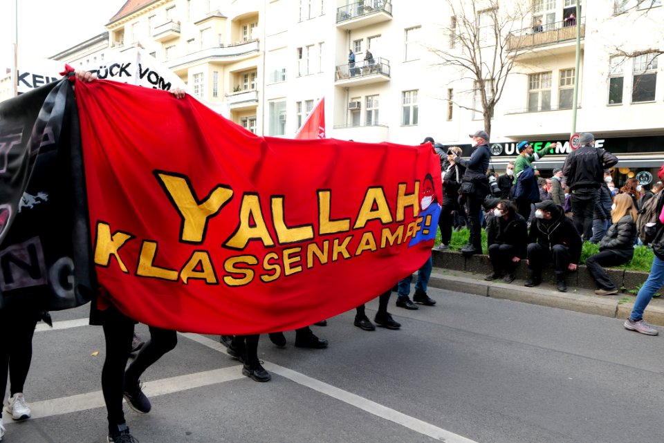 Revolutionary 1st may demonstration Berlin 2021 19