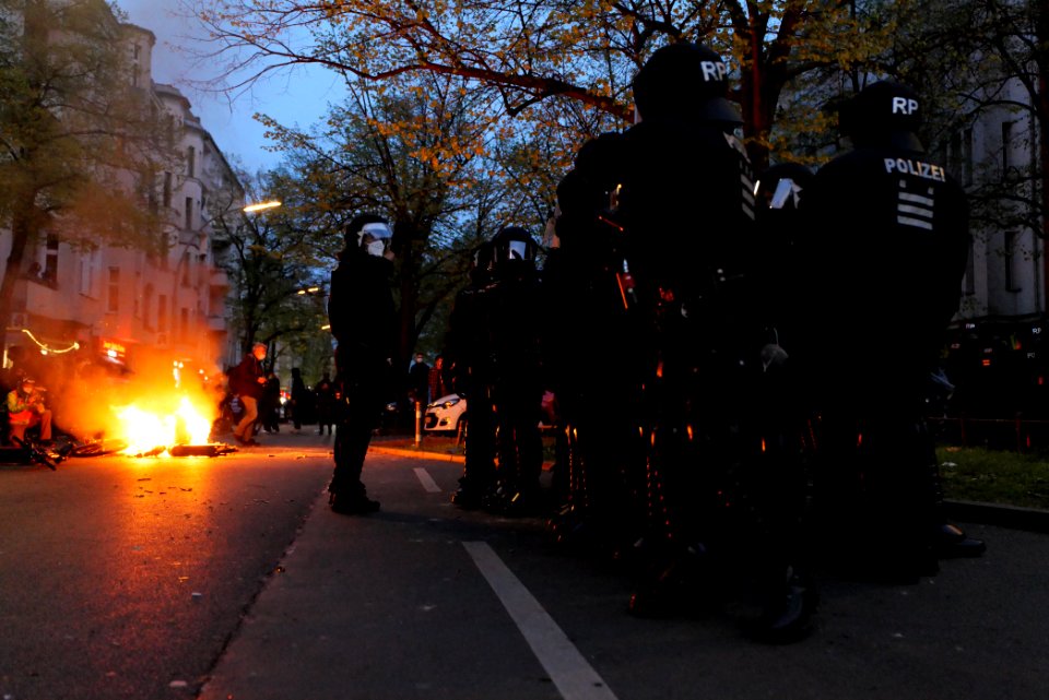 Revolutionary 1st may demonstration Berlin 2021 175