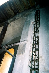 Restoration of Pišece Castle in 2006 09