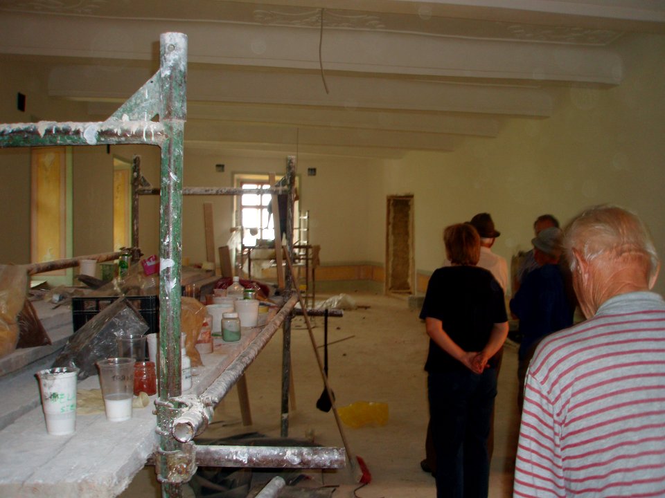 Restoration of Pišece Castle in 2007 08