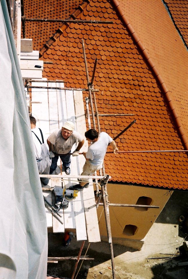 Restoration of Pišece Castle in 2006 01
