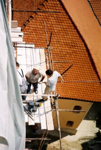 Restoration of Pišece Castle in 2006 01