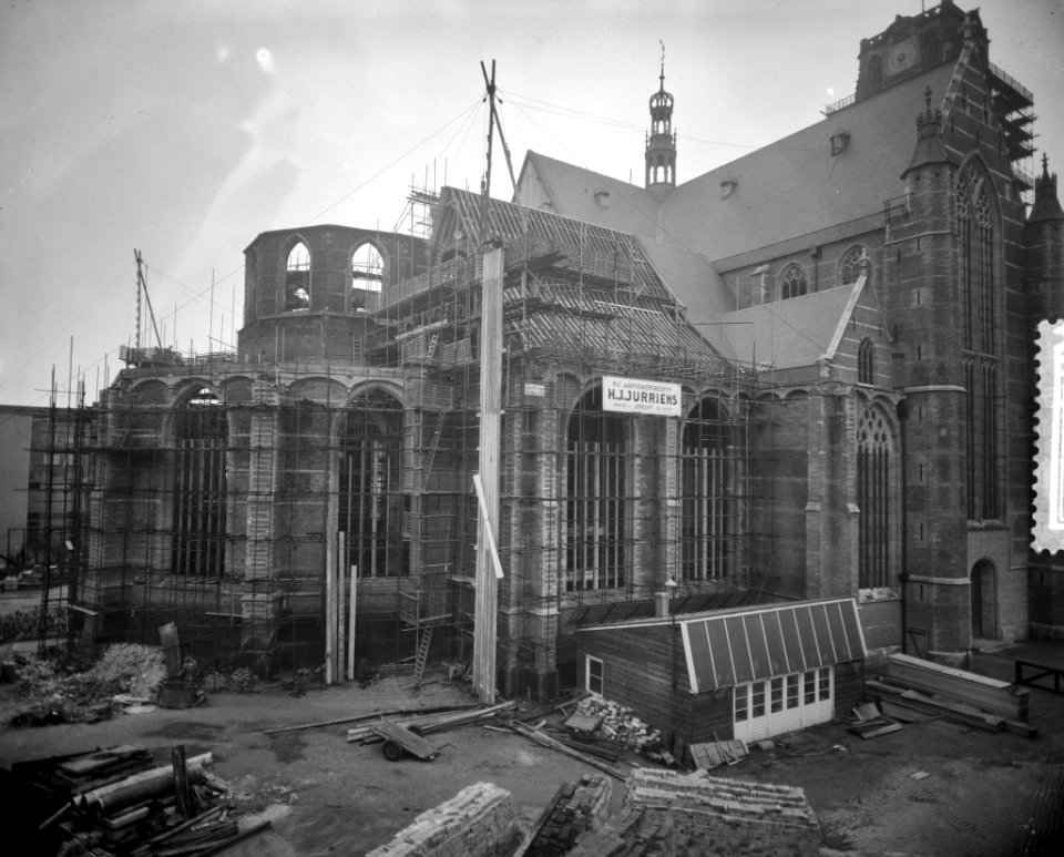 Restauratie St Laurenskerk te Rotterdam, Bestanddeelnr 910-9579