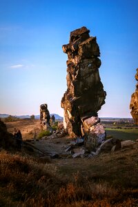 Sandstone rocks stone formation hike
