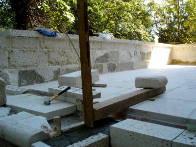 Restoration of Pišece Castle in 2006 88