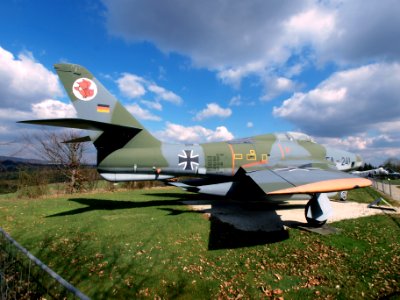 Republic RF-84F-25-RE Thunderflash German Air Force - Luftwaffe EB+341 EA+241 cn 52-7377