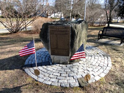 Revolutionary War Memorial - Andover, MA - DSC03500