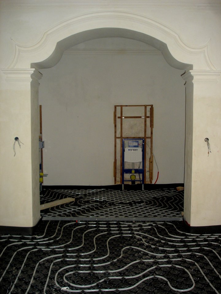 Restoration of Pišece Castle in 2007 52