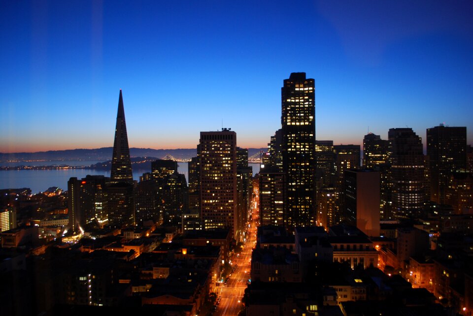Dawn san francisco himmel