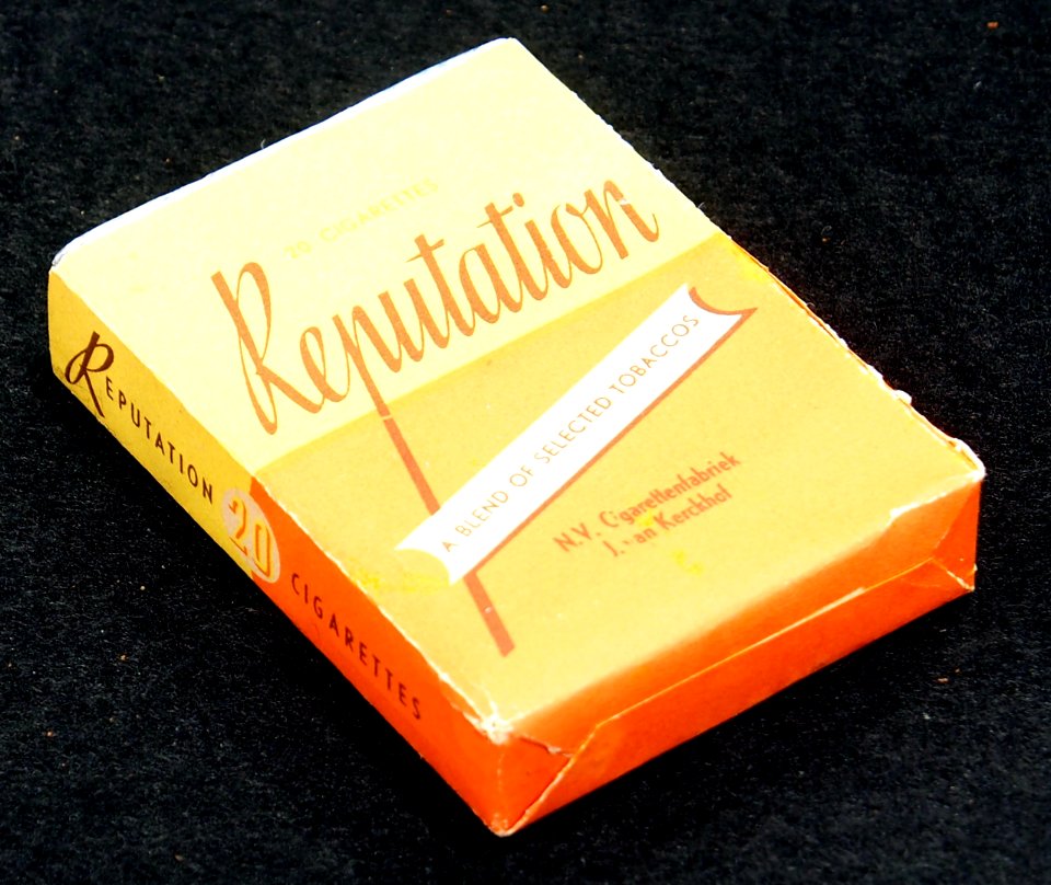 Reputation cigarettes pack, foto2