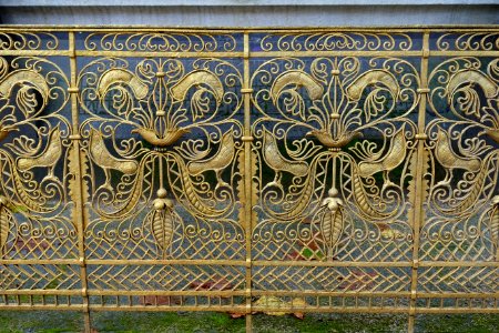 Resurrection grillwork - Platanenhain - Mathildenhöhe - Darmstadt, Germany - DSC01549