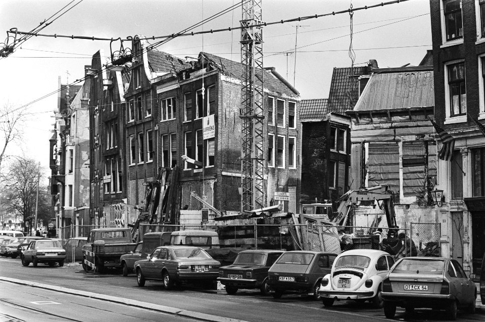 Restauratie-werkzaamheden op de Nieuwezijdsvoorburgwal en de Sint Nicolaasstraat, Bestanddeelnr 931-3161