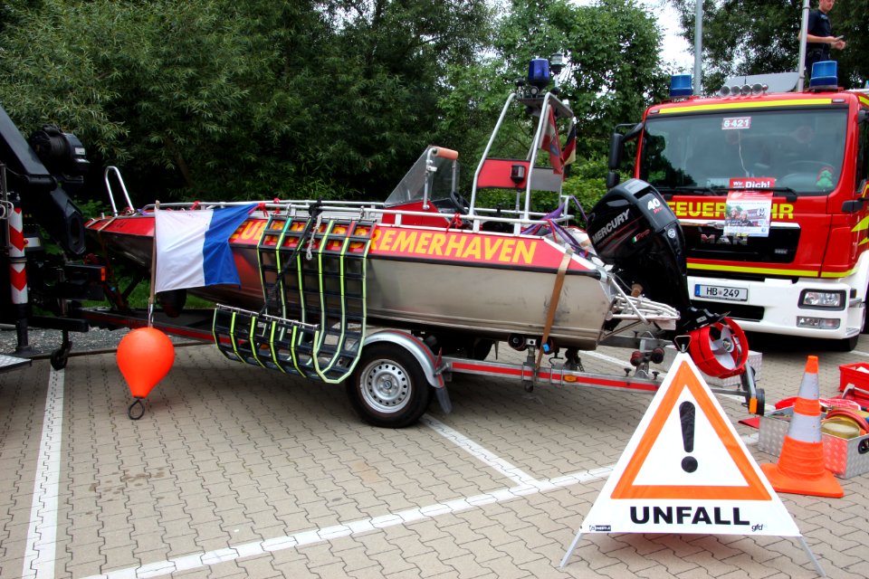 Rettungsboot 01-78-01, Feuerwehr Bremerhaven, Jubiläumsfeier 125 Jahre Feuerwehr Bremerhaven