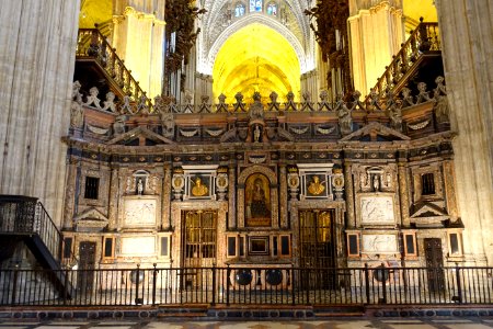 Retrochoir - Cathedral of Seville - Sevilla, Spain - DSC07551