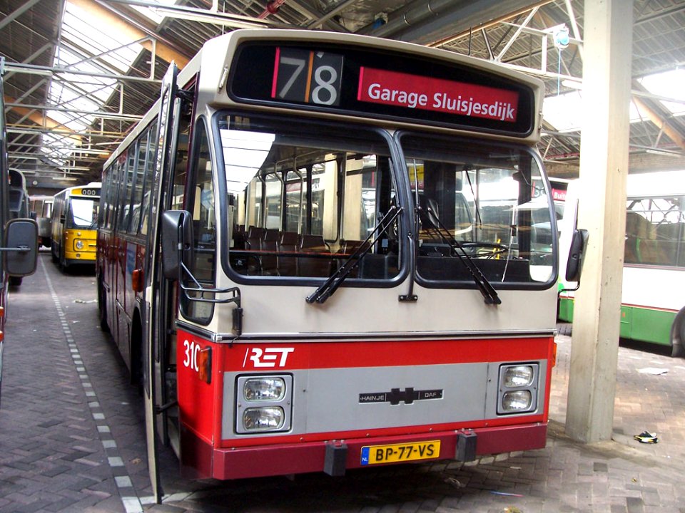 RET 310 Rotterdam Sluisjesdijk 18-08-2006 BP-77-VS