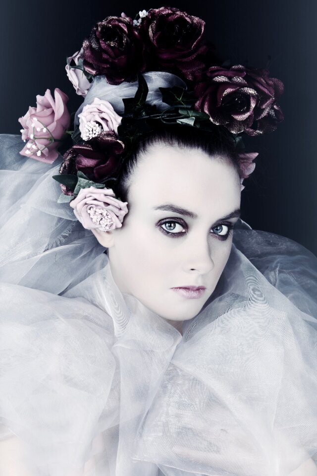Elegant fabric femininity