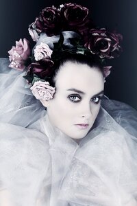 Elegant fabric femininity