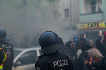 Revolutionary 1st may demonstration Berlin 2021 95