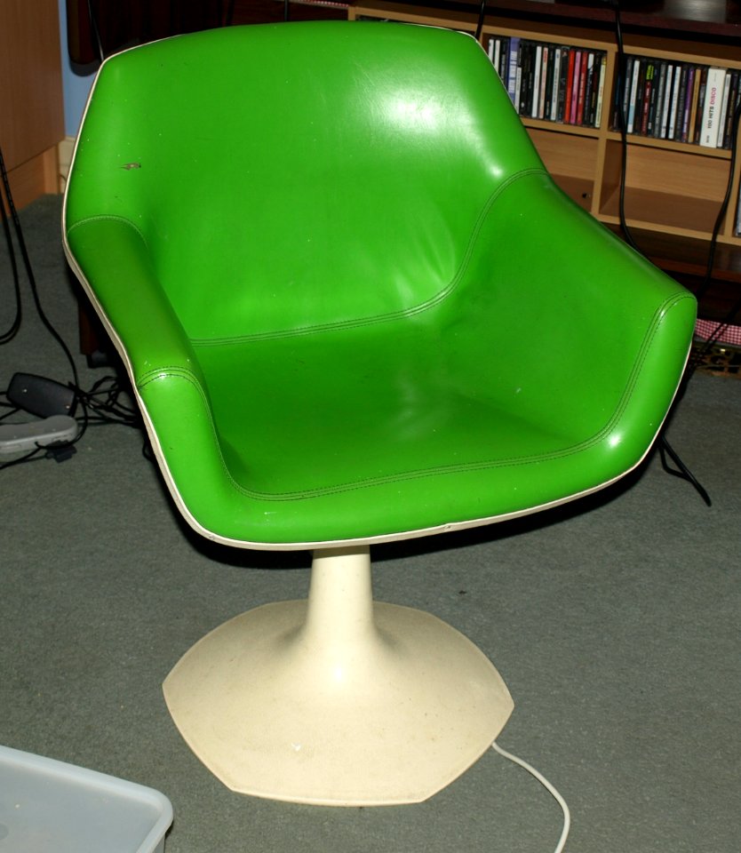 Retro Green Chair Cropped