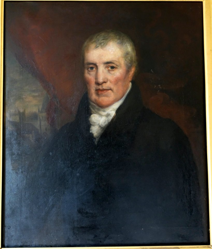 Rev. George Coleridge (1764-1828) by John Keenan - Coleridge Cottage - Nether Stowey - Somerset, England - DSC01210