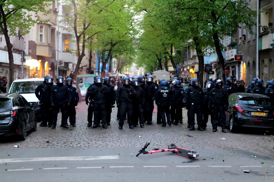 Revolutionary 1st may demonstration Berlin 2021 121