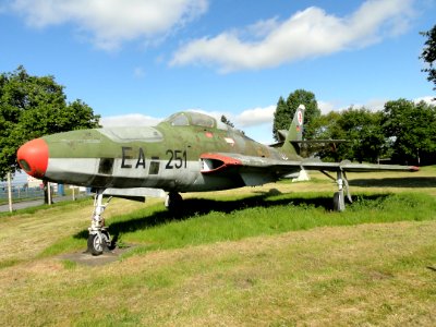 RF-84 F Thunderflash EA-251 at Jagel, pic2