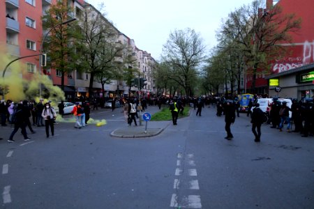 Revolutionary 1st may demonstration Berlin 2021 118