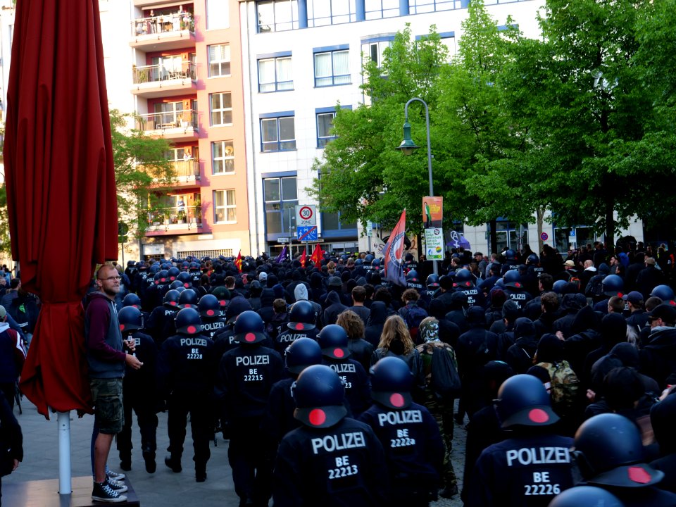 Revolutionary 1st may demonstration Berlin 2019 22