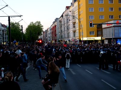 Revolutionary 1st may demonstration Berlin 2019 35