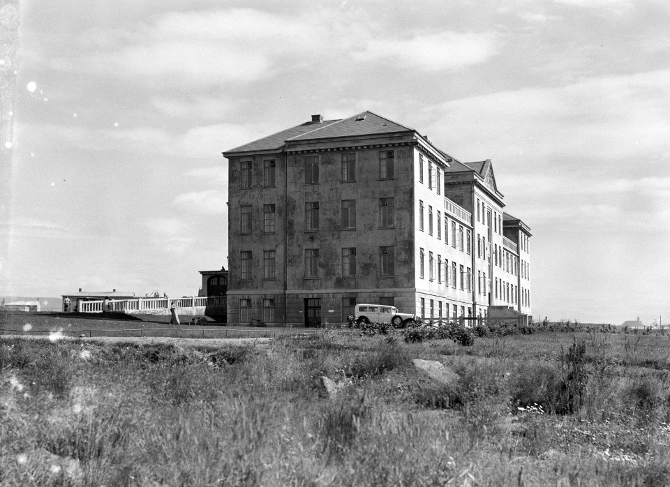 Reykjavik. Het algemene ziekenhuis Landspitalium, Bestanddeelnr 190-0396