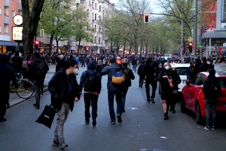 Revolutionary 1st may demonstration Berlin 2021 117